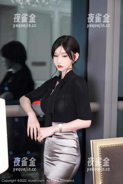 秀人网-唐安琪 秀人网 - 制服图集,唐安琪用小动作撩得让人心猿意马。